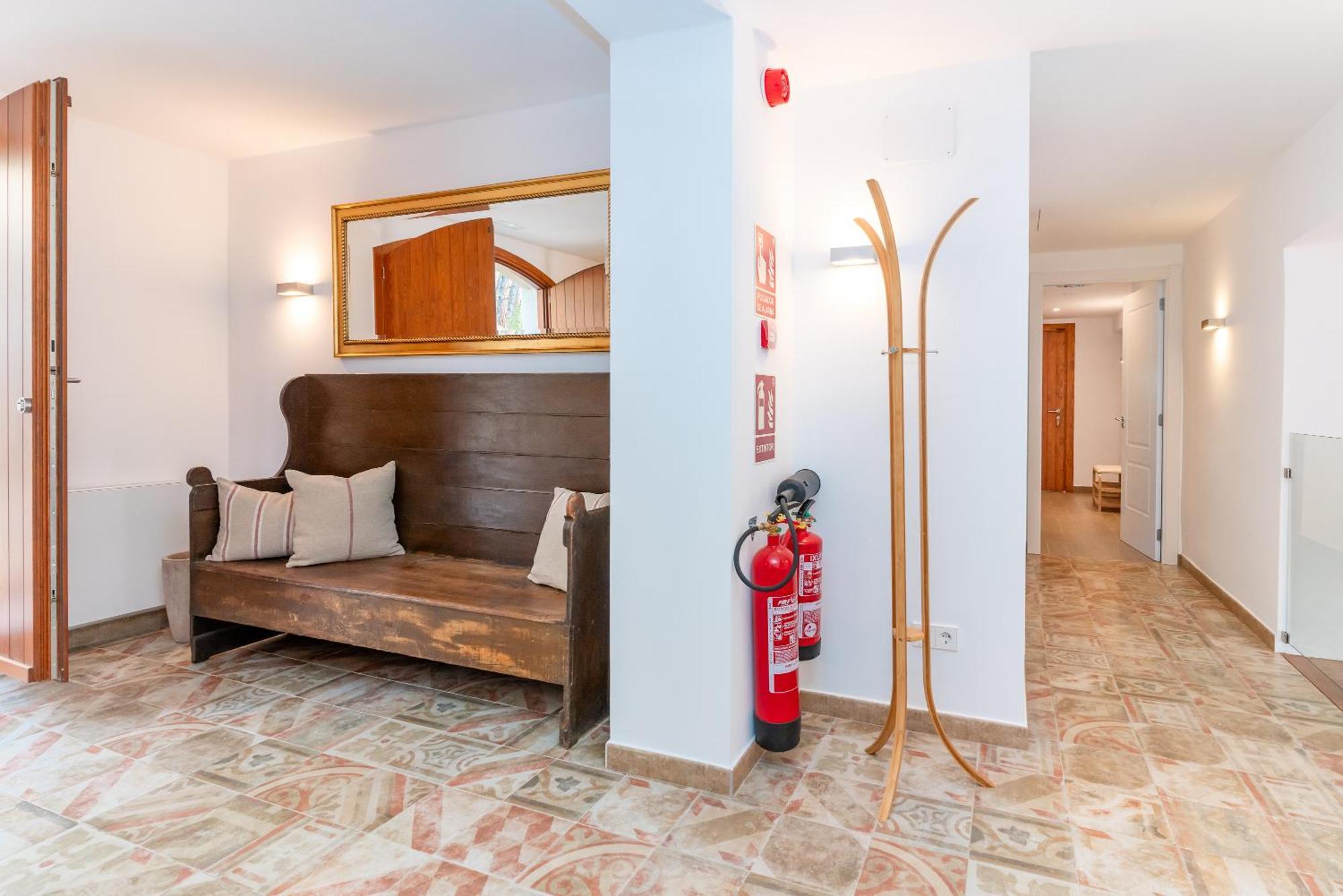 La Terraza - Grosszuegiges Appartment In Katalanischer Masia サント・イスクレ・ダ・バリャルタ エクステリア 写真