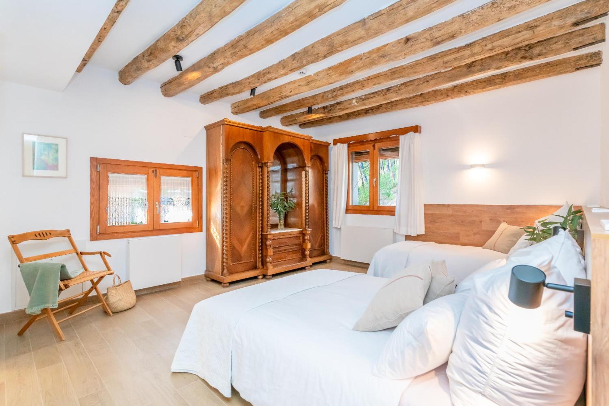La Terraza - Grosszuegiges Appartment In Katalanischer Masia サント・イスクレ・ダ・バリャルタ エクステリア 写真