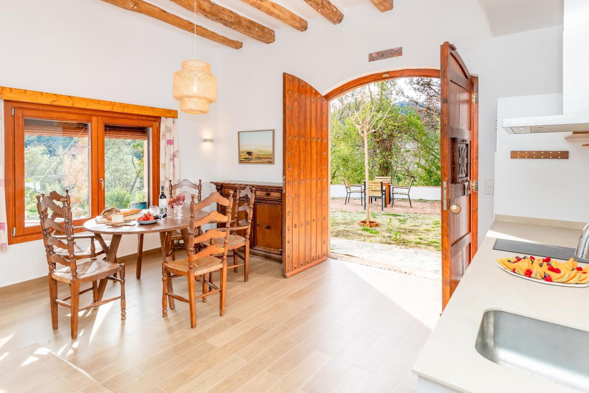 La Terraza - Grosszuegiges Appartment In Katalanischer Masia サント・イスクレ・ダ・バリャルタ エクステリア 写真